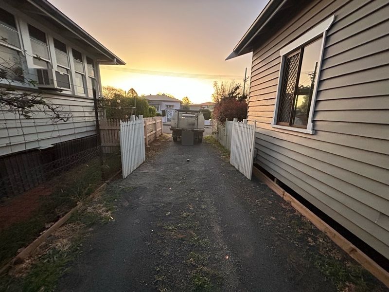 after White Timber Swing Gate – Rotten Gate Post (warranty repair), South Toowoomba