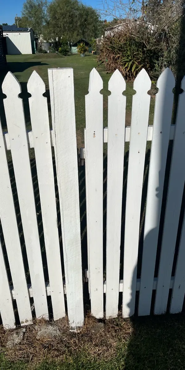 after White Timber Swing Gate – Swing Gate Motor, Oakey