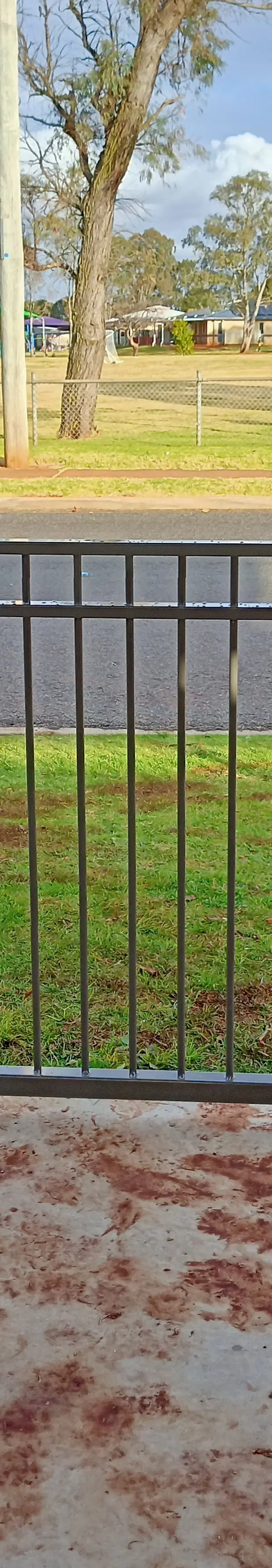 after Woodland Grey Powder-coated Aluminium Sliding Gate – GATE + MOTOR + INFILL, Darling Heights