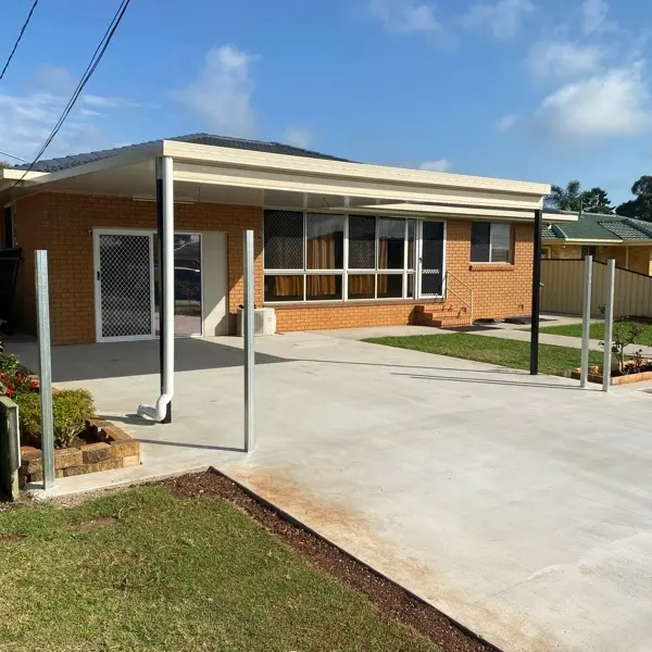 before Black Powder-coated Steel Sliding Gate – Fence Panels + Install customer supplied gate, Wilsonton