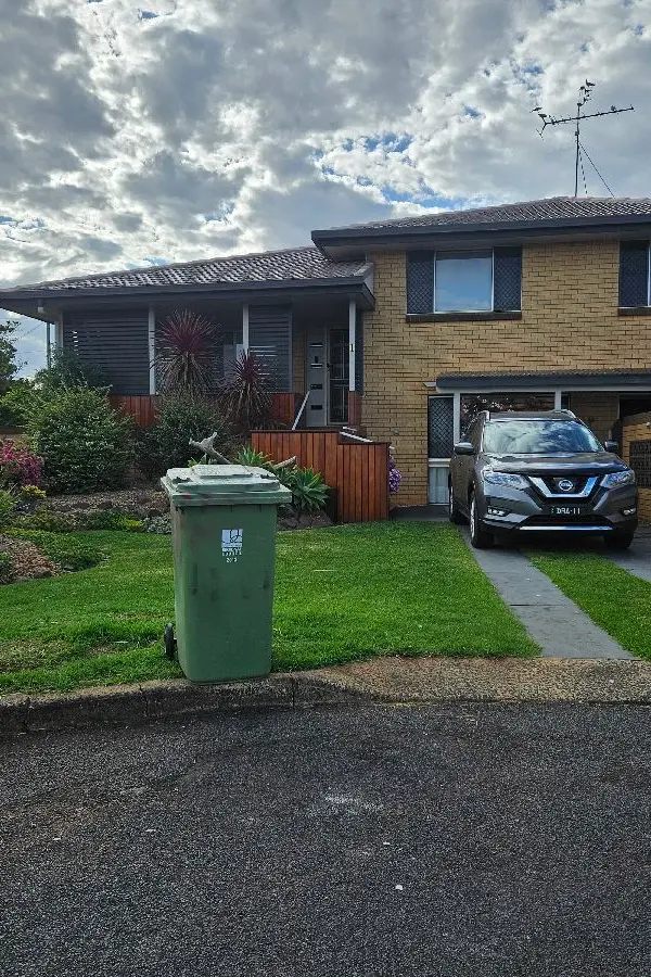 before Monument Powder-coated Aluminium Sliding Gate – Service Job - Gate + Motor, Centenary Heights
