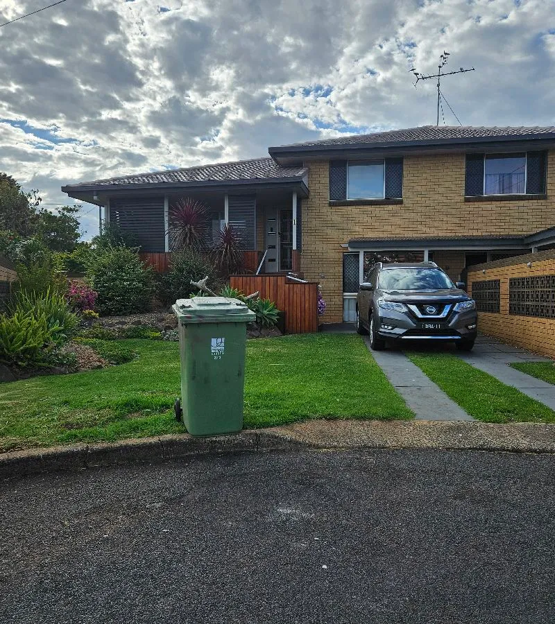 before Monument Powder-coated Aluminium Sliding Gate – Service Job - Gate + Motor, Centenary Heights