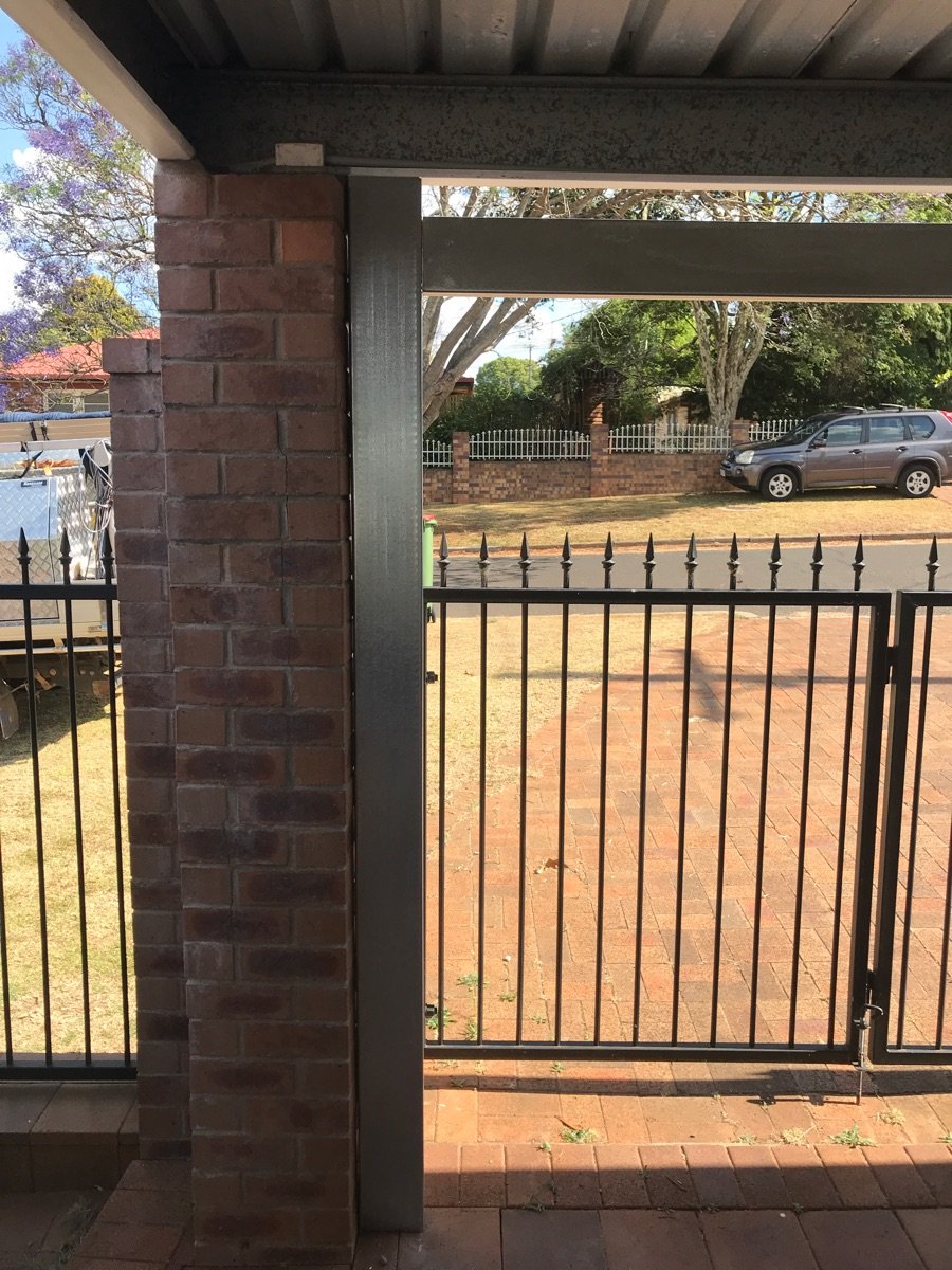 before N/A N/A Custom Door – Bar Grille, South Toowoomba