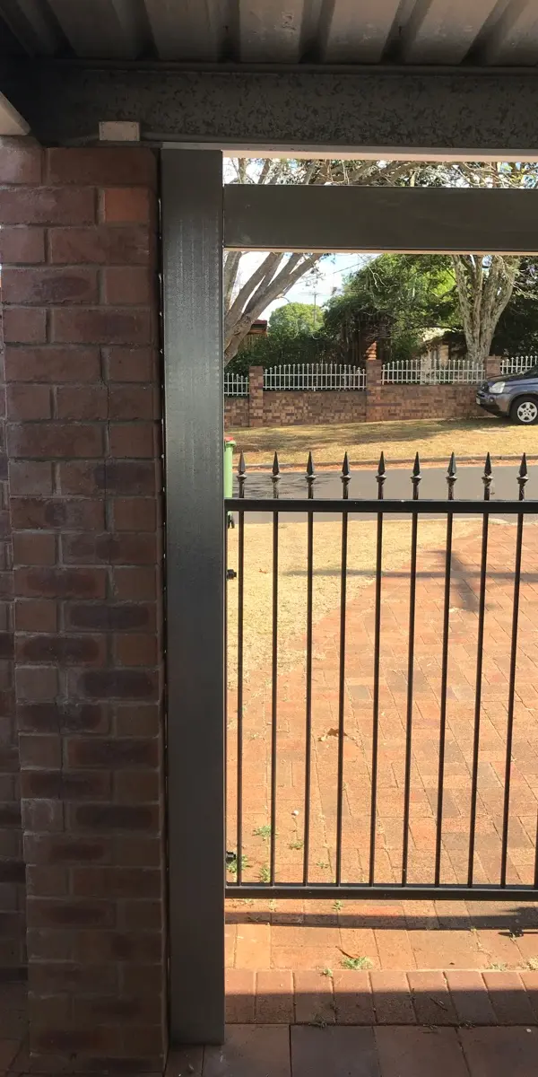 before N/A N/A Custom Door – Bar Grille, South Toowoomba