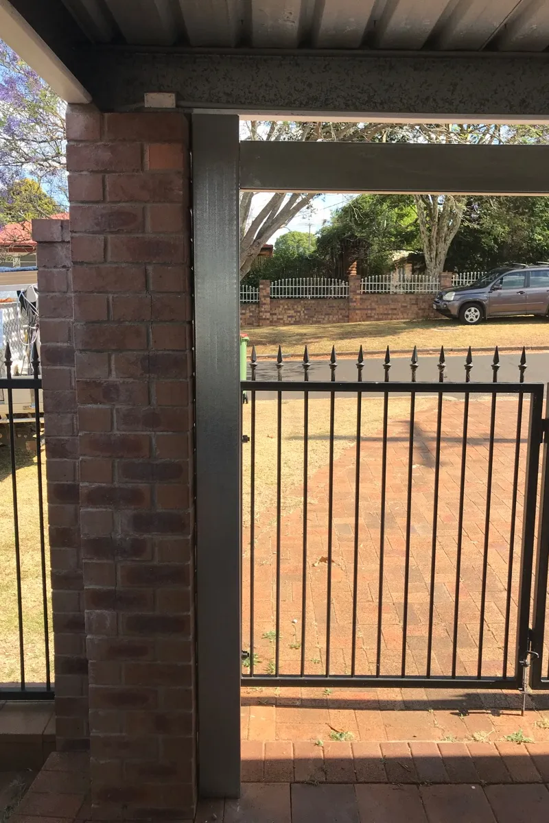 before N/A N/A Custom Door – Bar Grille, South Toowoomba