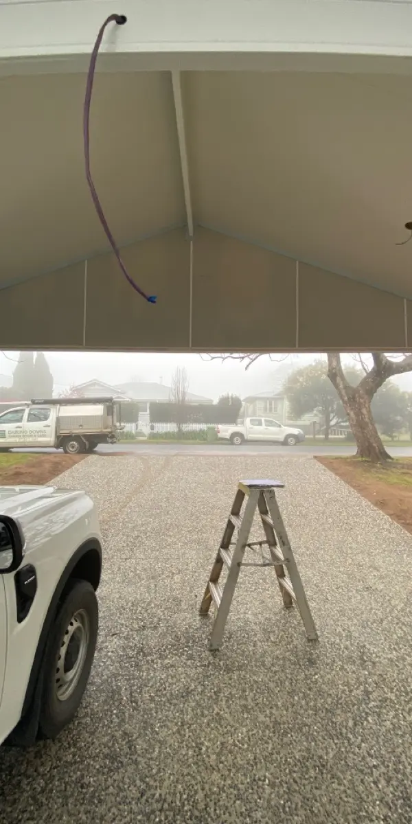 before Cream/White N/A Custom Door – Bar Grille, East Toowoomba