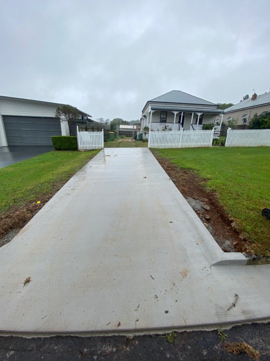 before Galvanised Galvanised Sliding Gate – Gate + Motor, East Toowoomba