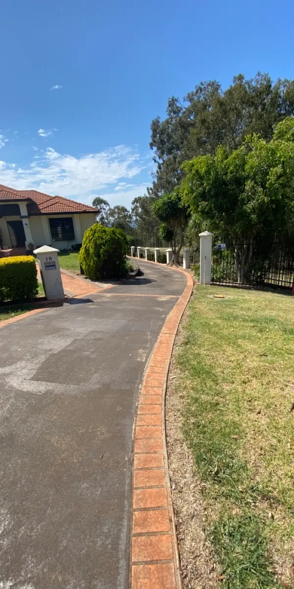 before Black Powder-coated Steel Swing Gate – Gate + Fencing, Middle Ridge