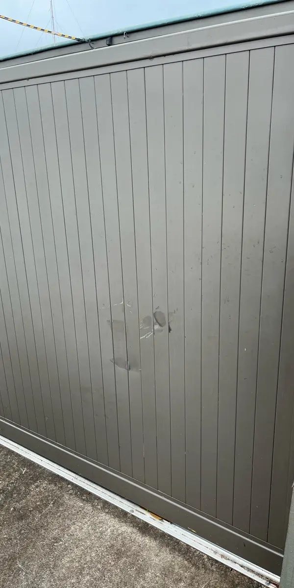 detail Jasper Colorbond Steel Sliding Gate – Gate Repairs, Rangeville