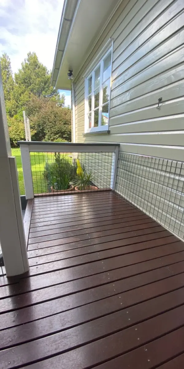 before Basalt Powder-coated Steel Swing Gate – PA Gates, East Toowoomba