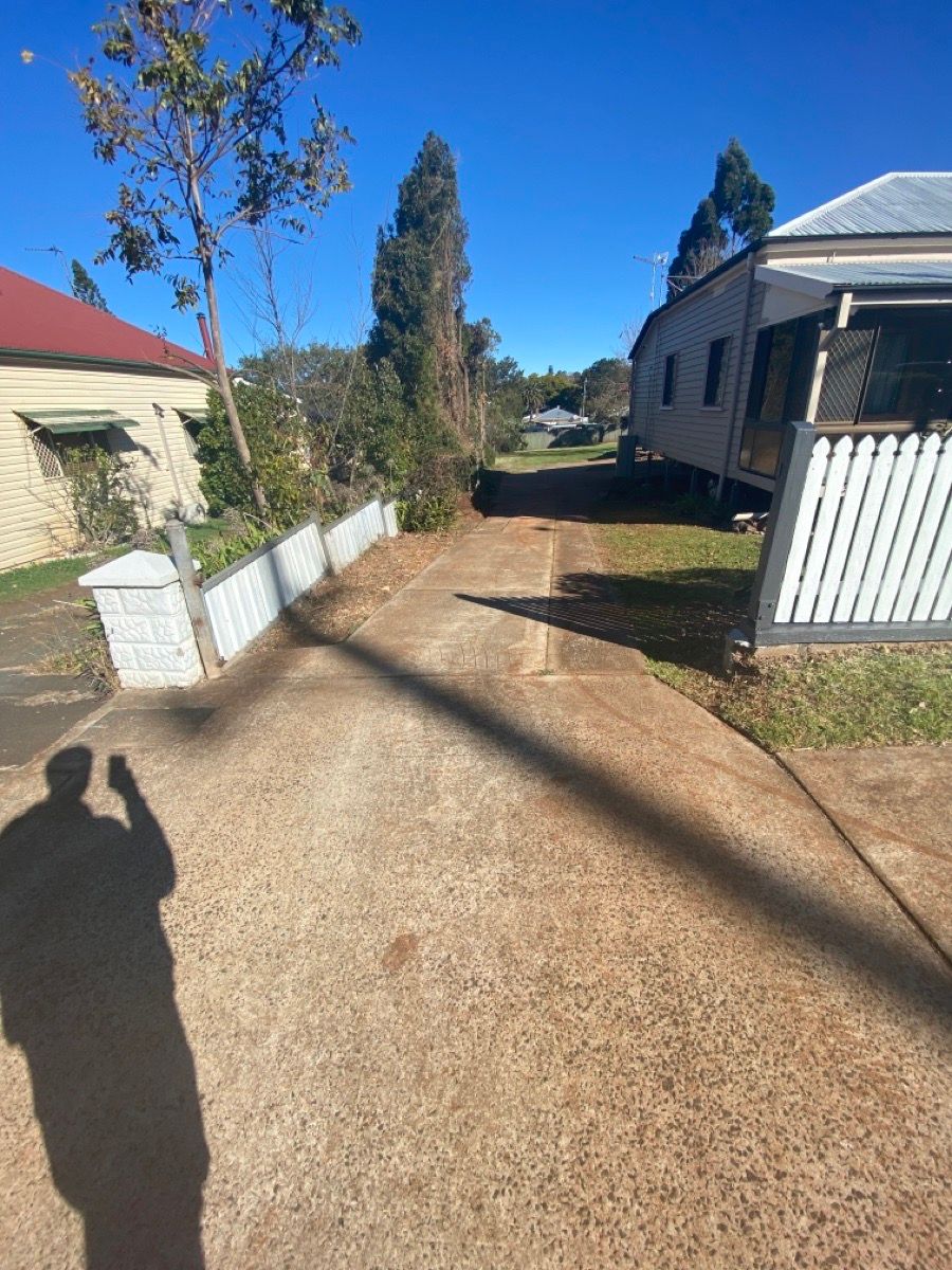 before White Timber Sliding Gate – Slide Gate + Motor, Newtown