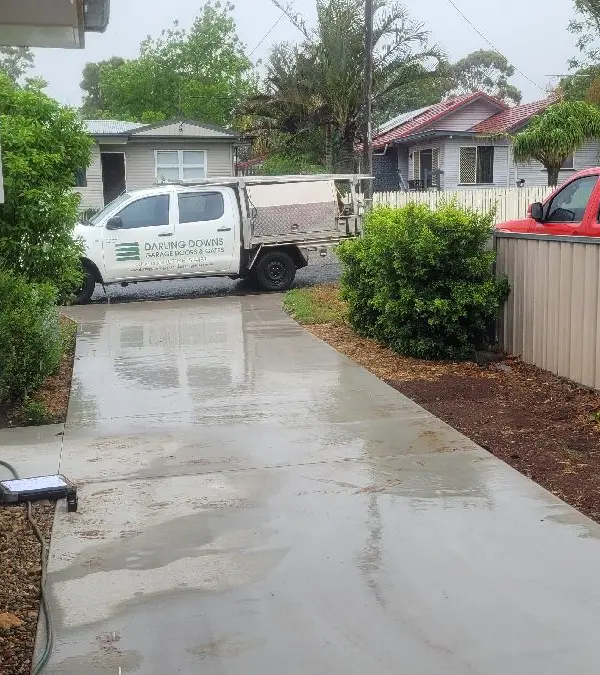 before N/A N/A Sliding Gate – Steel Gate Frame + Motor, Centenary Heights