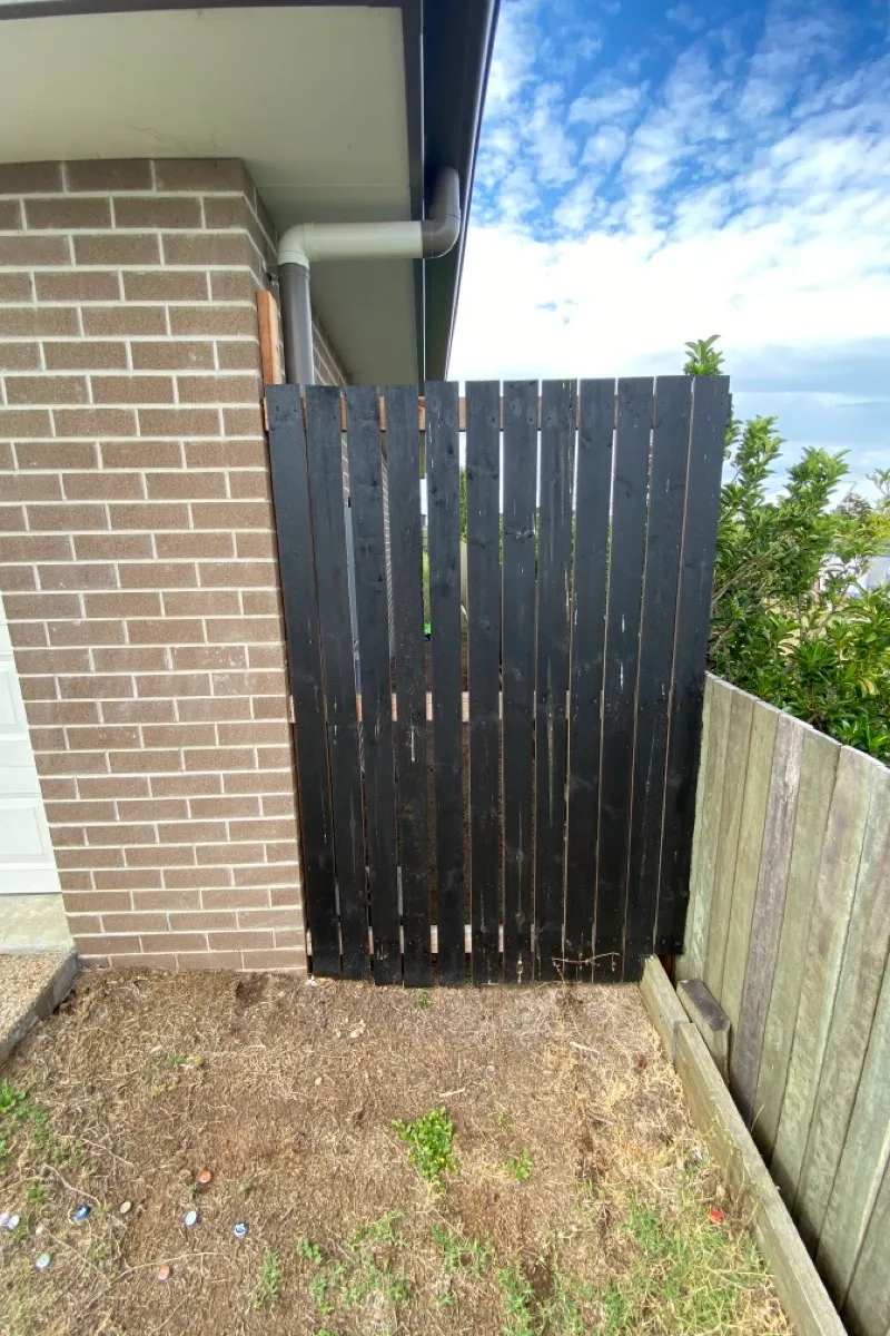 before N/A Timber Swing Gate – Manual Gates, Westbrook