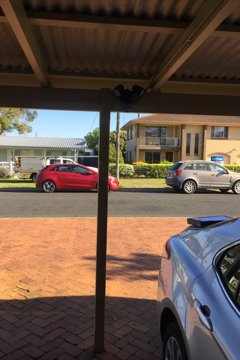 before Cream Powder-coated Steel Custom Door – Bar Grille, Harristown