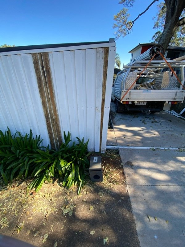 before N/A N/A Sliding Gate – Slider + Return + Post, Mount Lofty