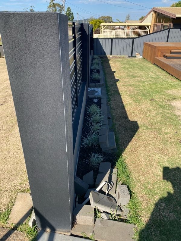 before Mixed Powder-coated Aluminium Sliding Gate – Driveway Gate, Rockville