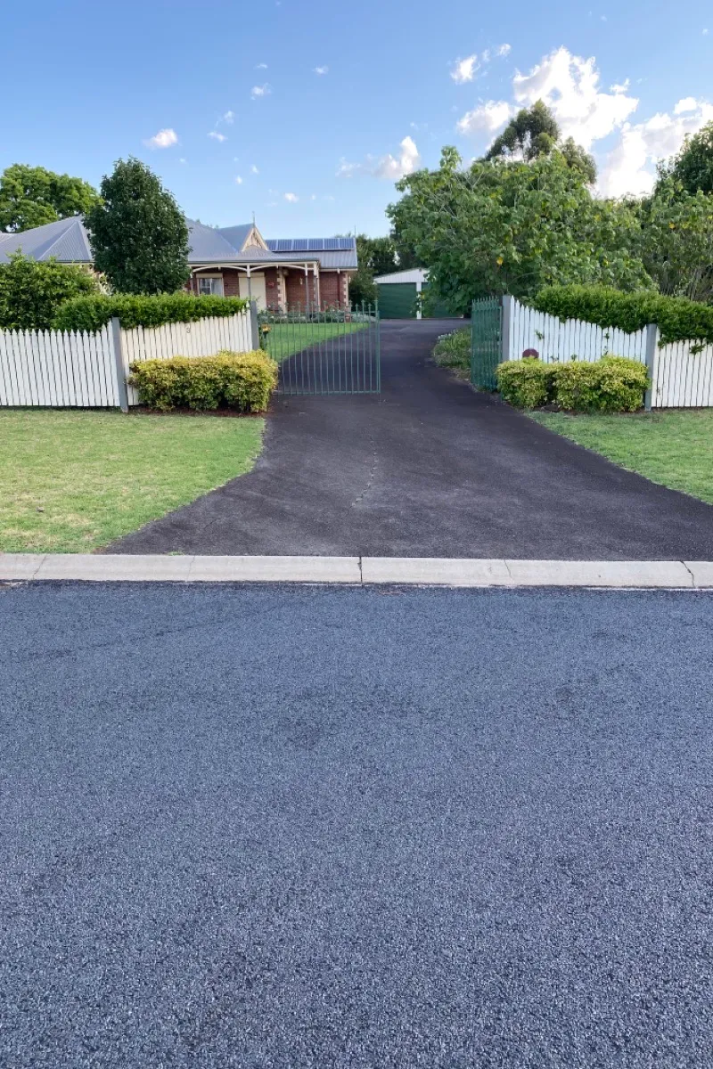 before White Timber Sliding Gate – Slide Gate + Fencing, Highfields