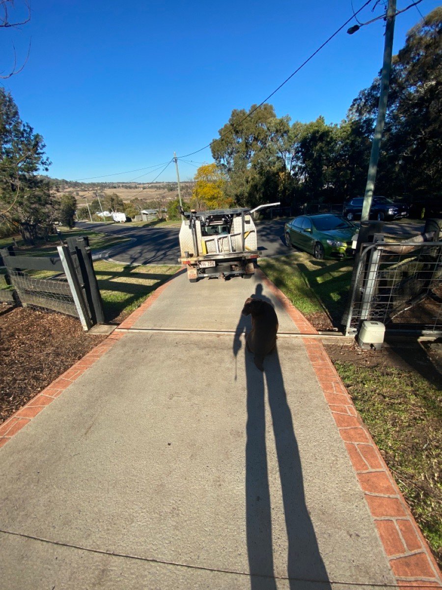 before N/A Pipe-Galvanised Sliding Gate – Gate + Motor, Gowrie Junction