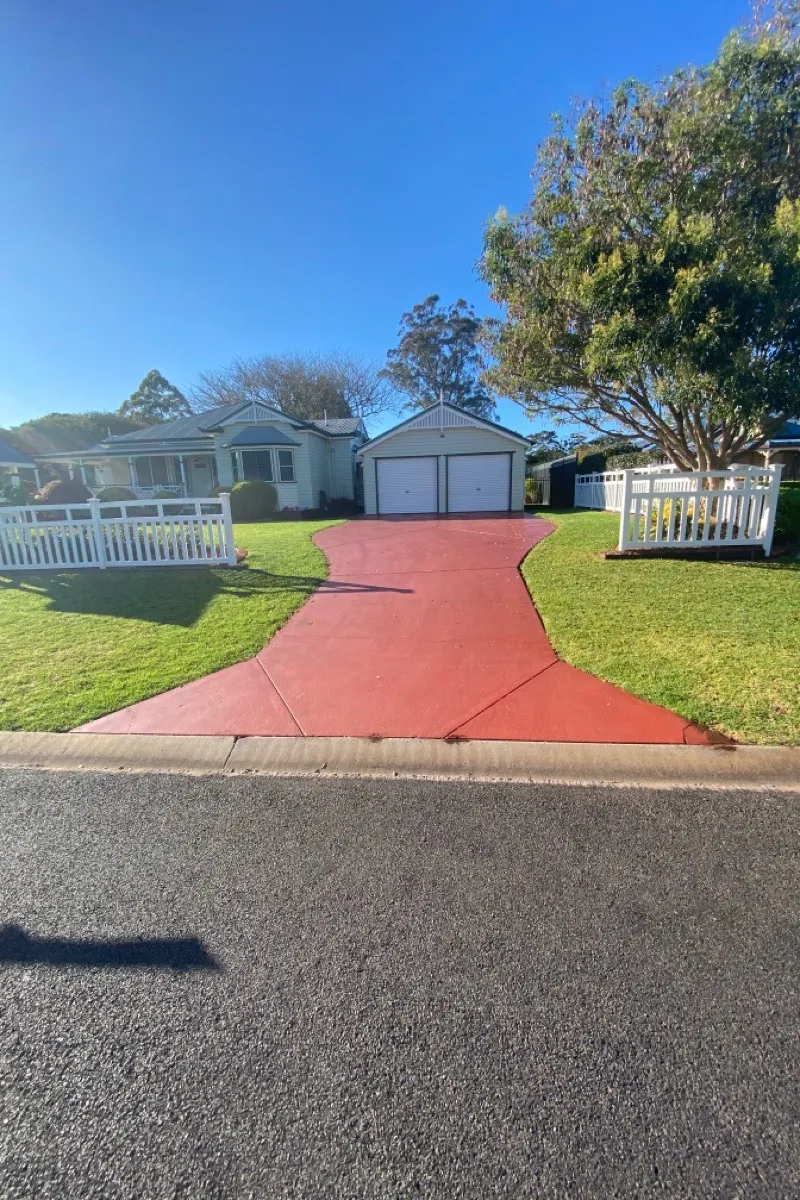 before White Colorbond Steel Sliding Gate – Gate + Motor, Highfields