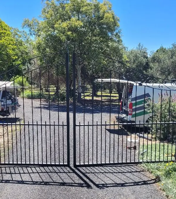 before Black N/A Swing Gate – Gate, Vale View