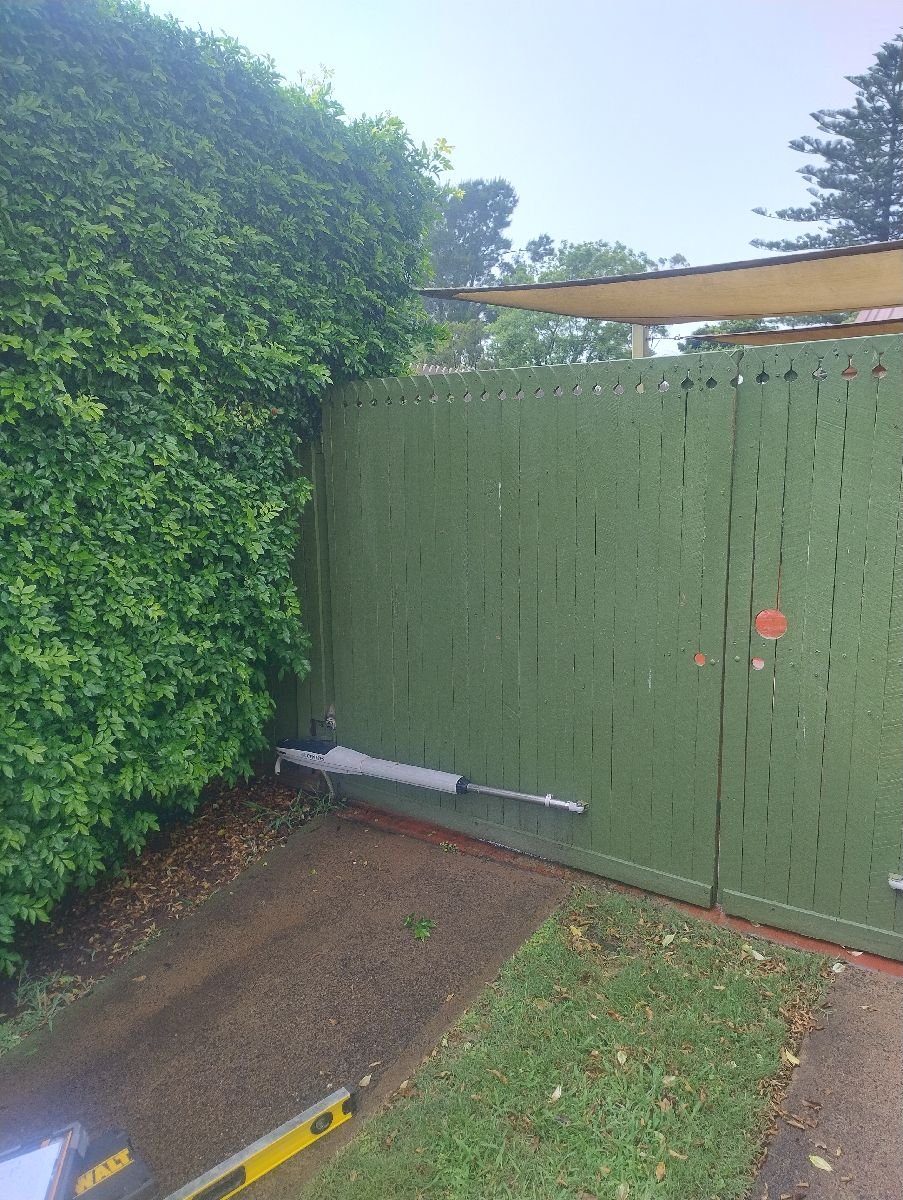 before N/A Timber Swing Gate – Double Swing Gates, Newtown
