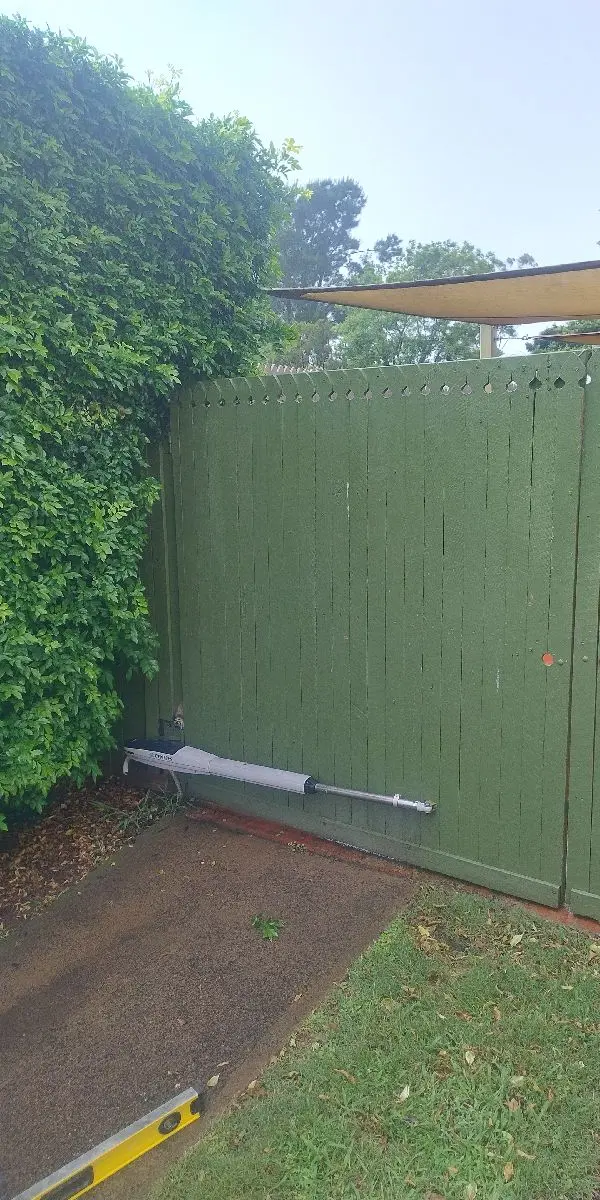 before N/A Timber Swing Gate – Double Swing Gates, Newtown