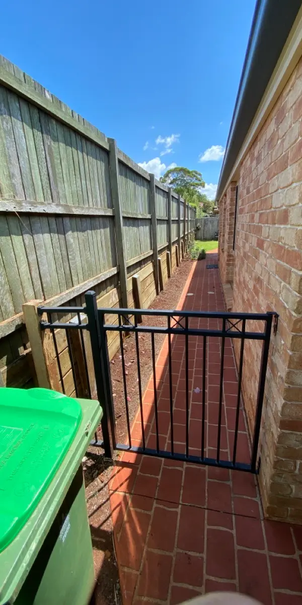 before N/A Wrought Iron (existing) Swing Gate – Manual Gate & PA Gate, Middle Ridge