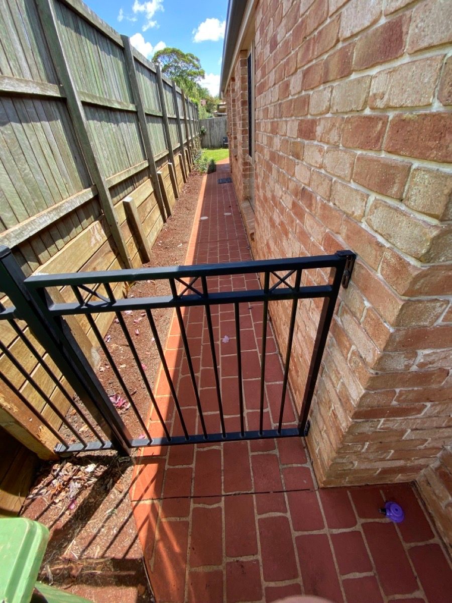 before N/A Wrought Iron (existing) Swing Gate – Manual Gate & PA Gate, Middle Ridge