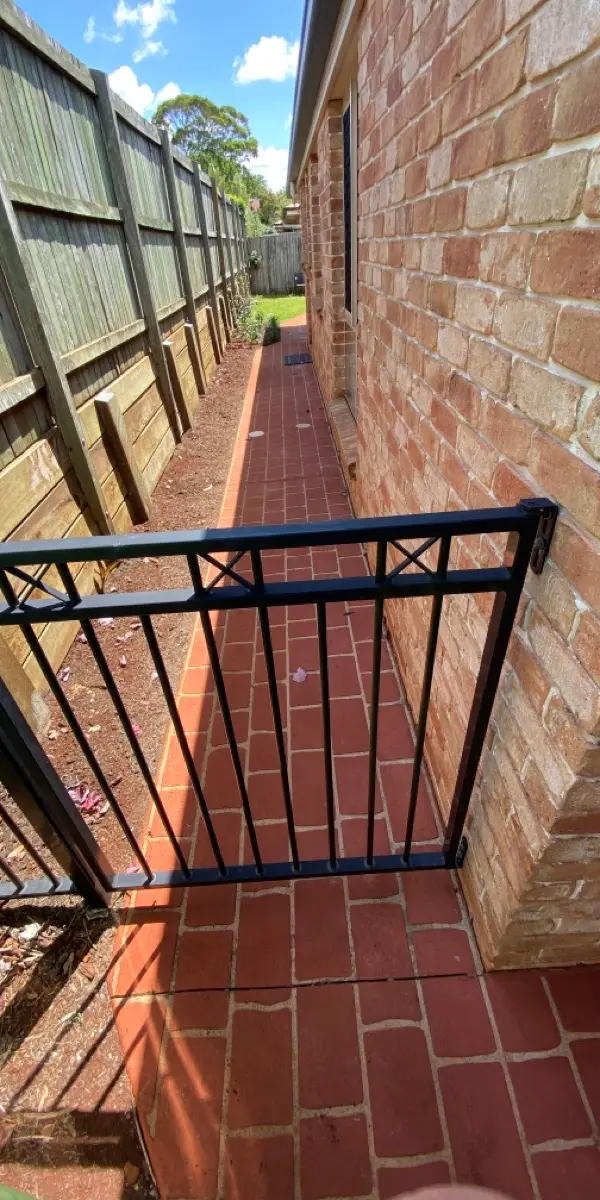 before N/A Wrought Iron (existing) Swing Gate – Manual Gate & PA Gate, Middle Ridge