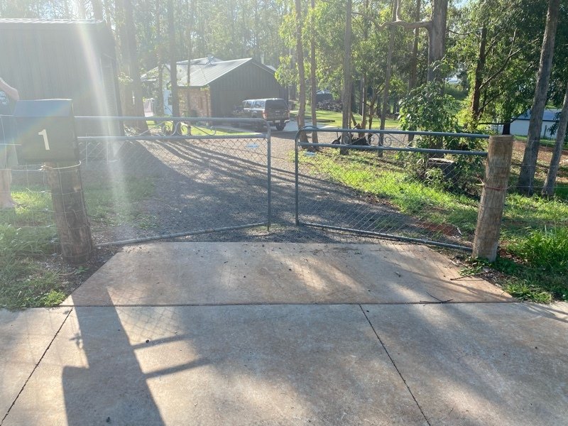 before N/A N/A Rural – Slide Gate + Motor, Cabarlah