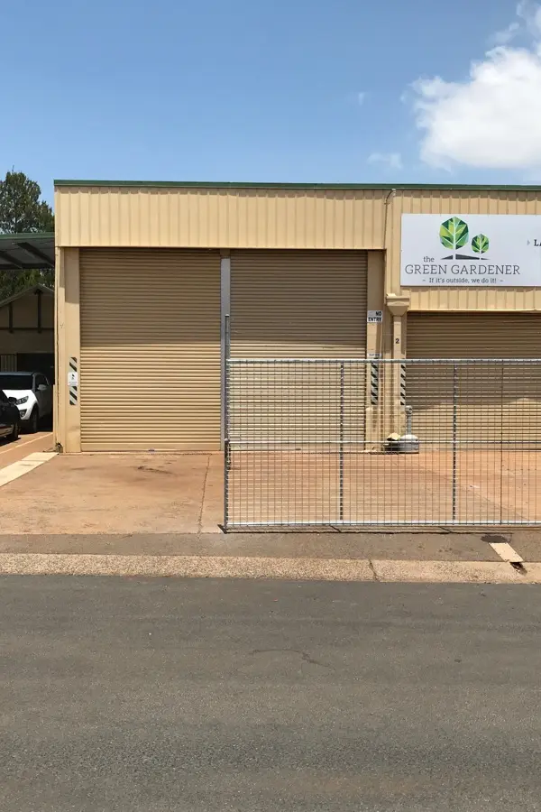 before Galvanised Pipe-Galvanised Sliding Gate – Flashing + Gate, Toowoomba City