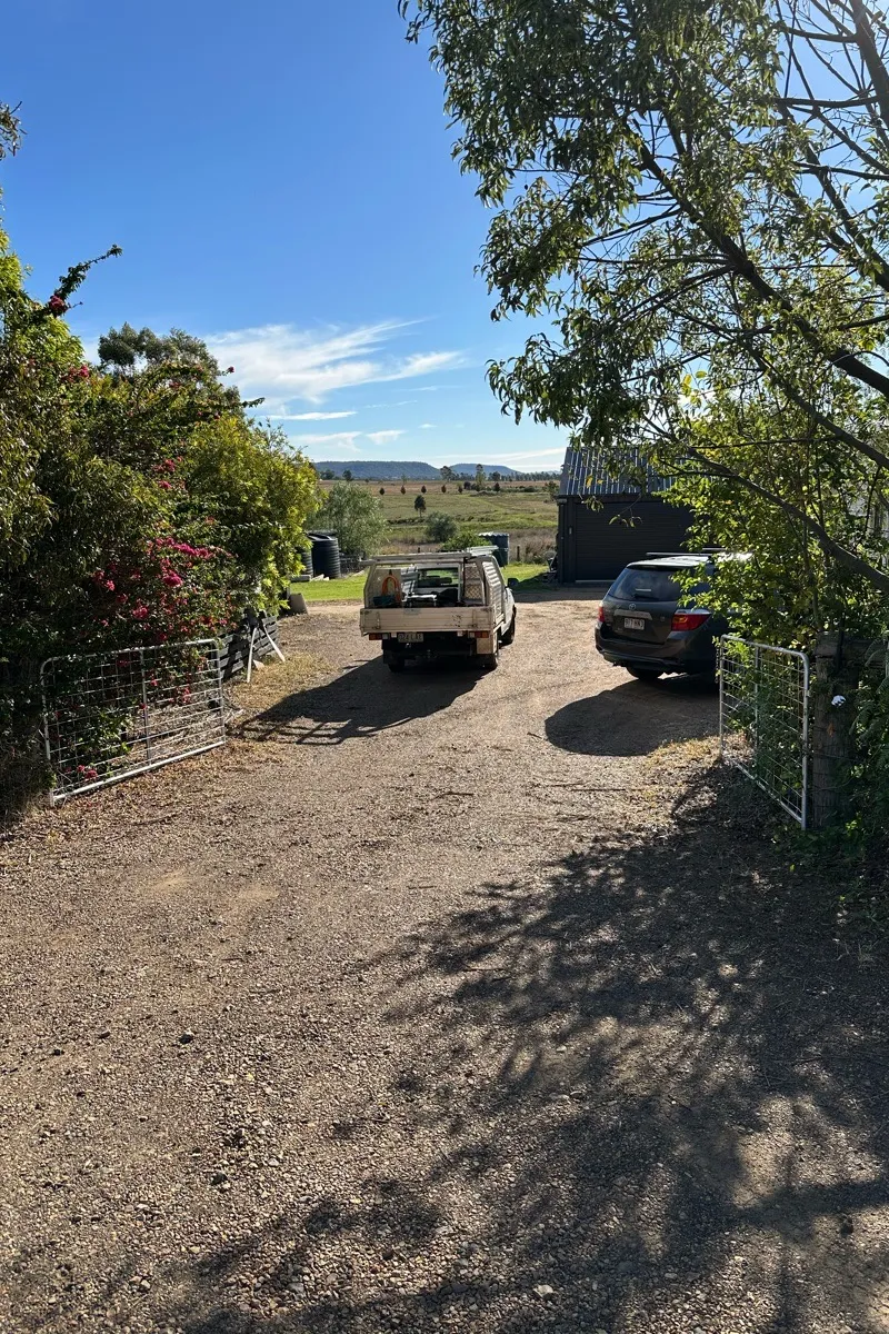 before Galvanised Pipe-Galvanised Rural – Gate Motor, Greenmount