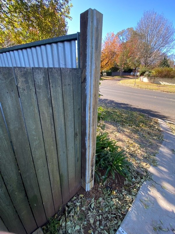 before N/A N/A Sliding Gate – Slider + Return + Post, Mount Lofty
