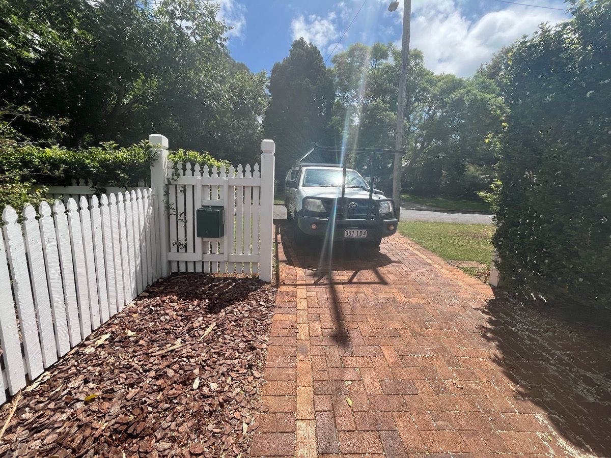before White Timber Sliding Gate – QUOTE - Sliding Gate Replacement, Mount Lofty