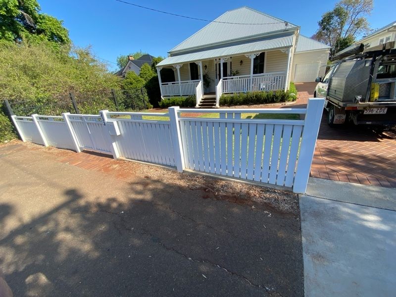 before White Powder-coated Aluminium Sliding Gate – Slide Gate & Motor, Newtown
