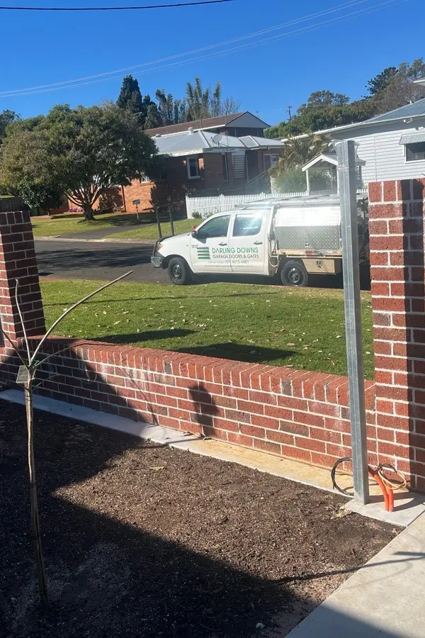 before N/A N/A Sliding Gate – Slide Gate + PA Gate + Motor, East Toowoomba