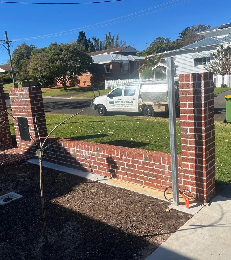 before N/A N/A Sliding Gate – Slide Gate + PA Gate + Motor, East Toowoomba