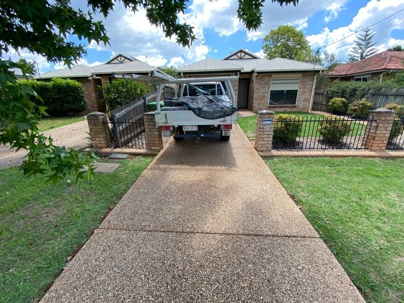 before Black Wrought Iron Swing Gate – Manual Swing Gates, Newtown