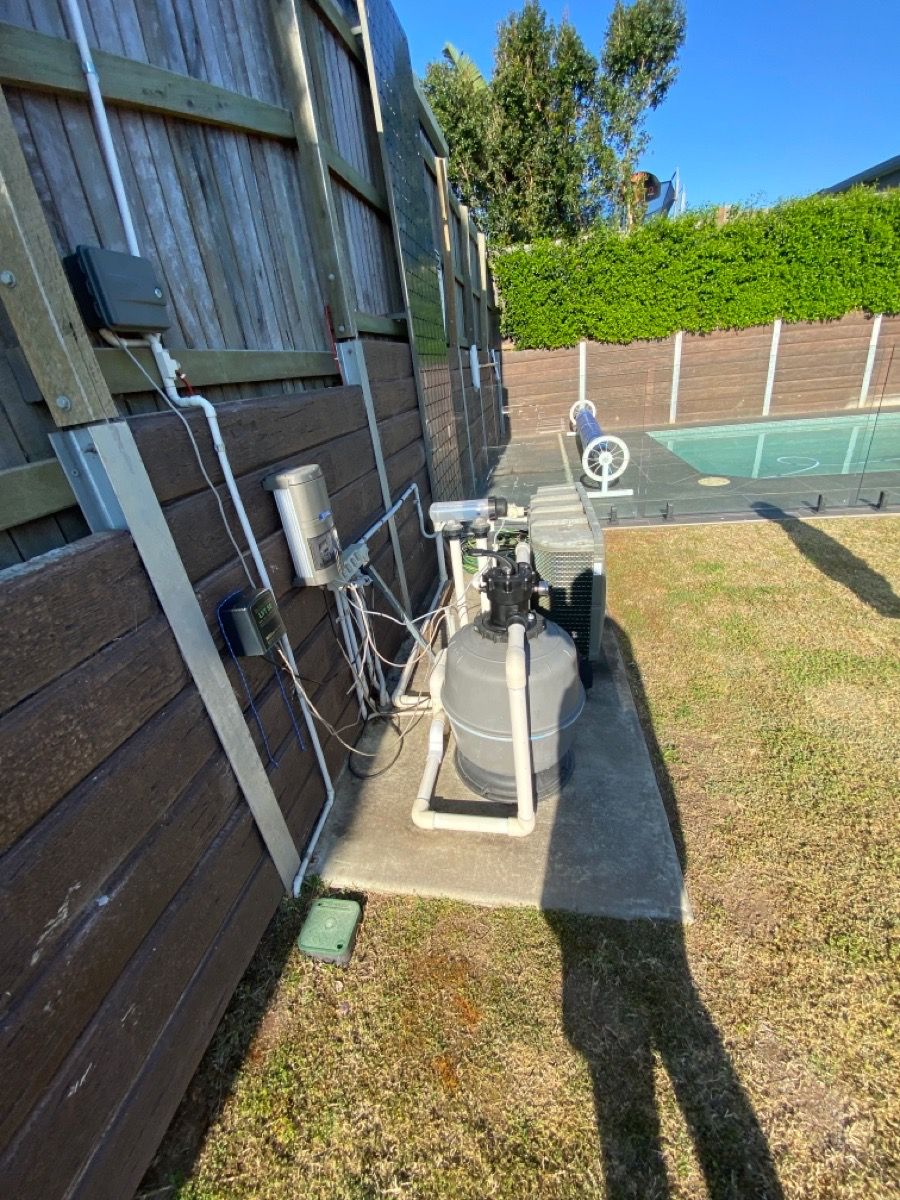 before N/A N/A Custom Door – Pool Pump Cover, Highfields