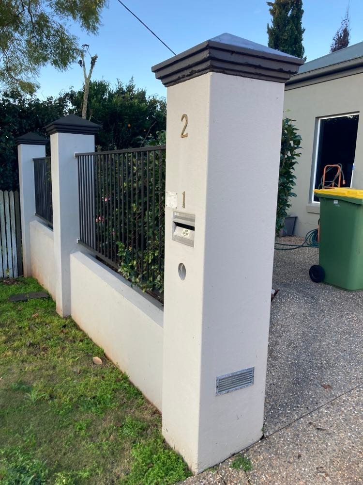 before Black Powder-coated Aluminium Sliding Gate – Front Gate, Rangeville