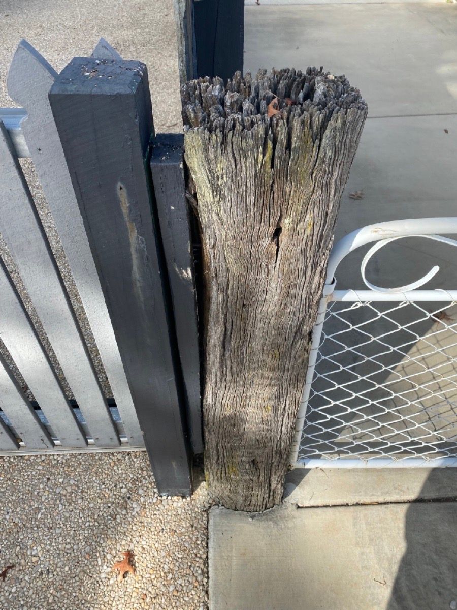 before White Galvanised + Timber Swing Gate – Gate/ Front fence?, East Toowoomba