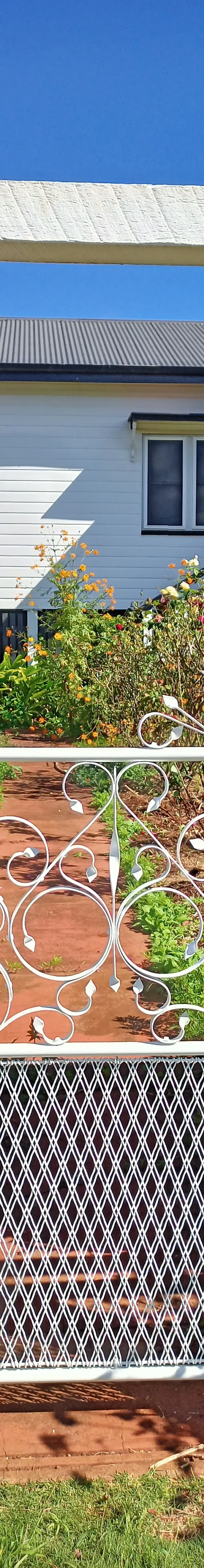 before White Wrought Iron Swing Gate – Install PA Gate, Newtown