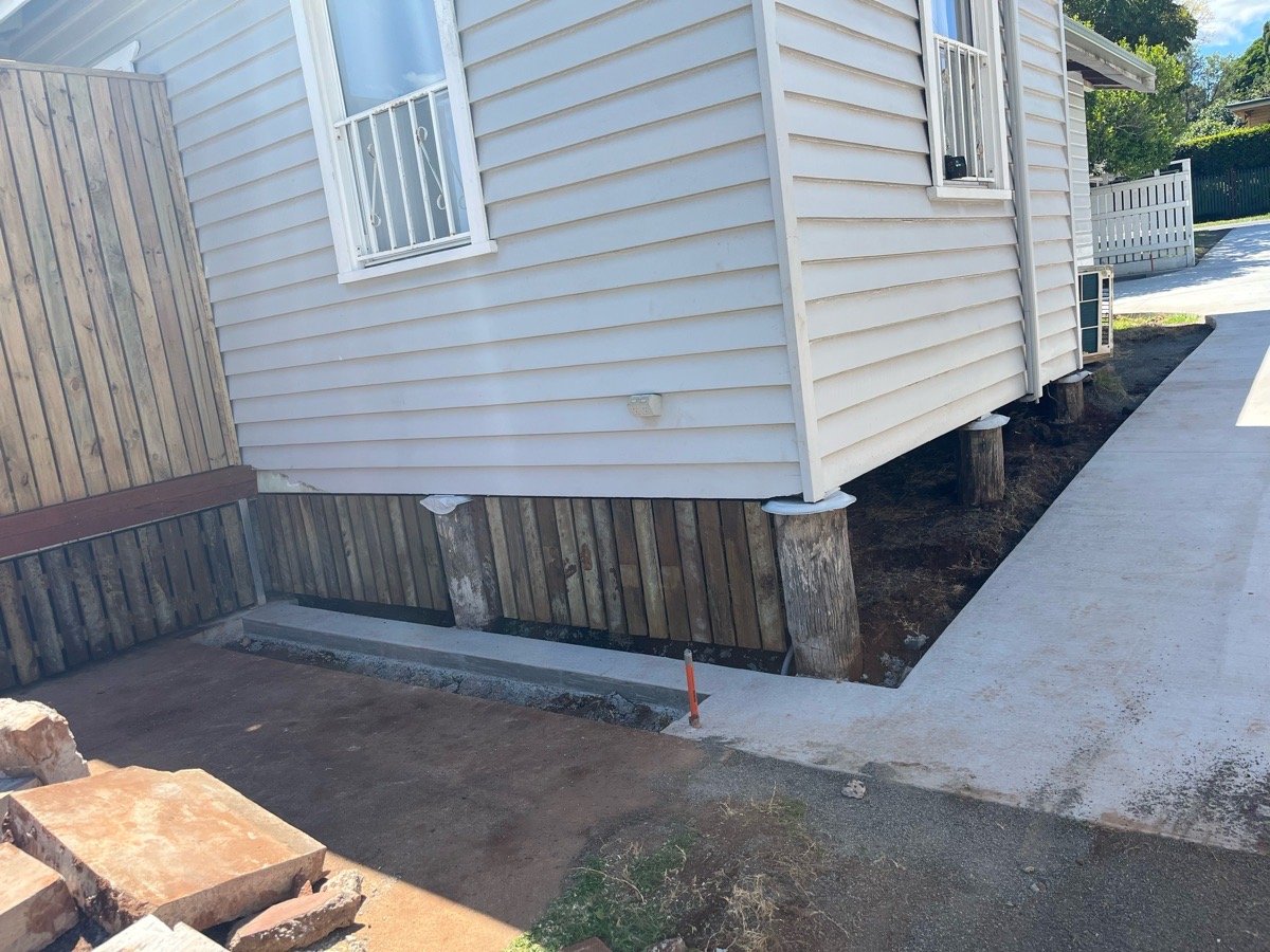 before N/A Timber Sliding Gate – Aluminium Sliding Gates + Motors, East Toowoomba