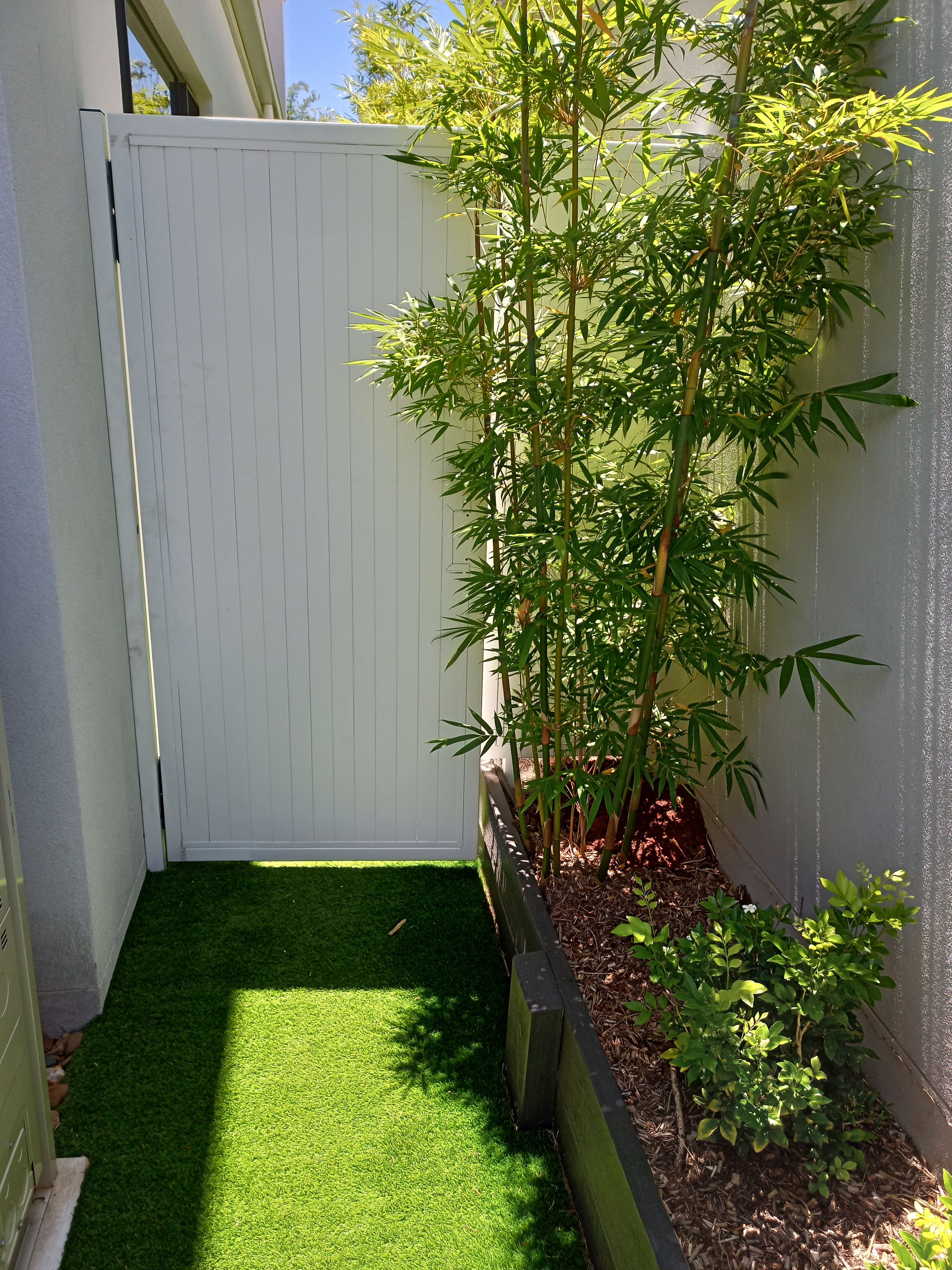 before White N/A Swing Gate – PA Gate + Infill Panel, East Toowoomba