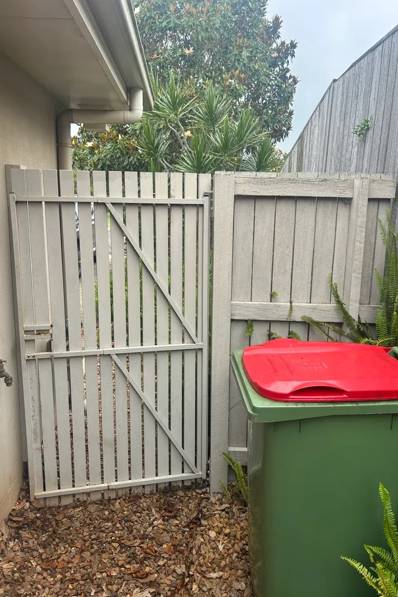 before N/A Timber Swing Gate – PA Gates x 2, Rangeville