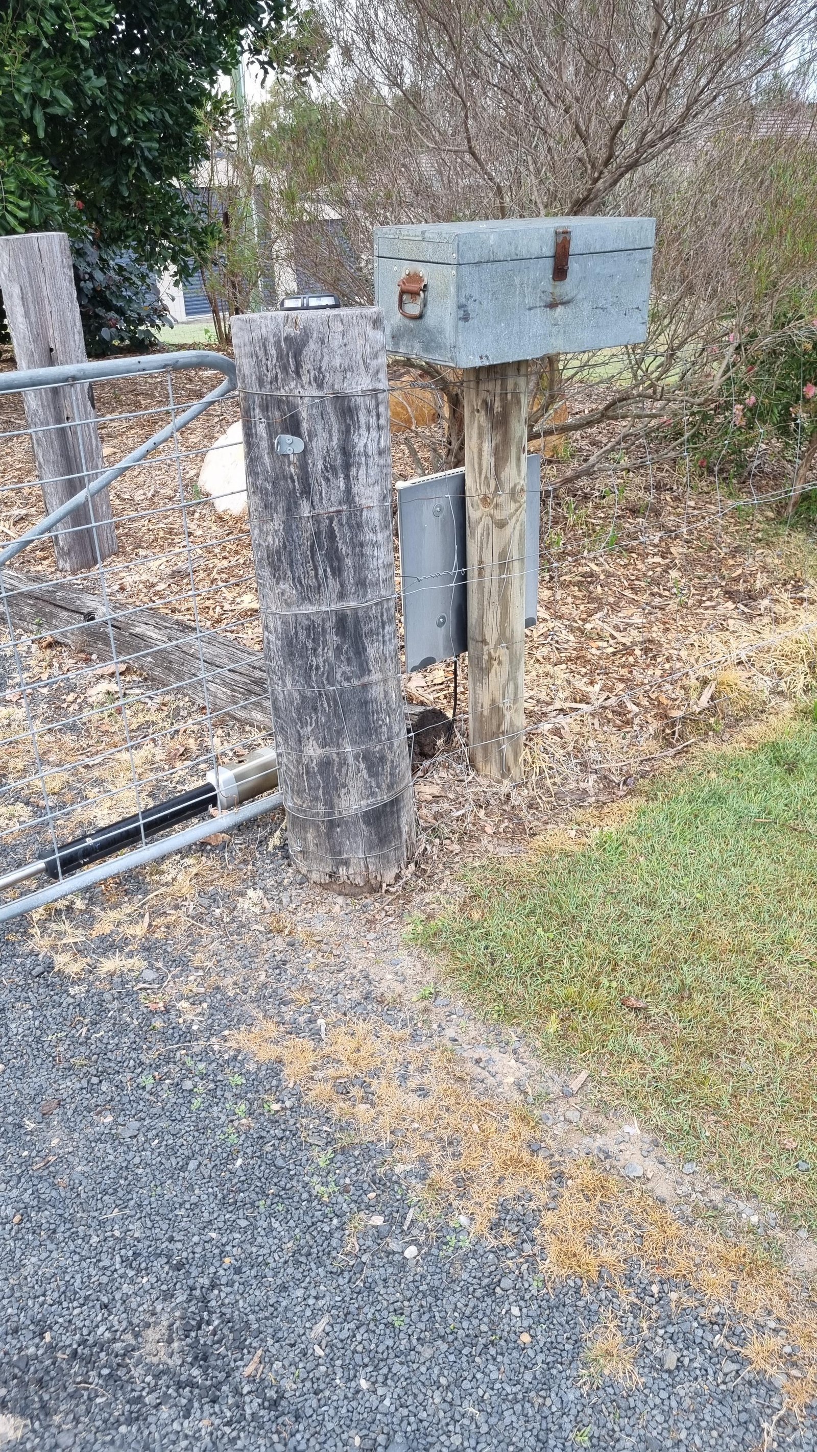 before N/A Timber Sliding Gate – Sliding Gate/PA Gate/Motor, Withcott
