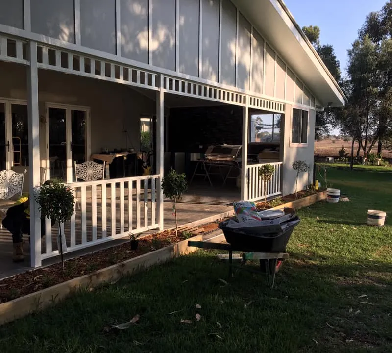 before White Timber Swing Gate – Personal Gates, Westbrook