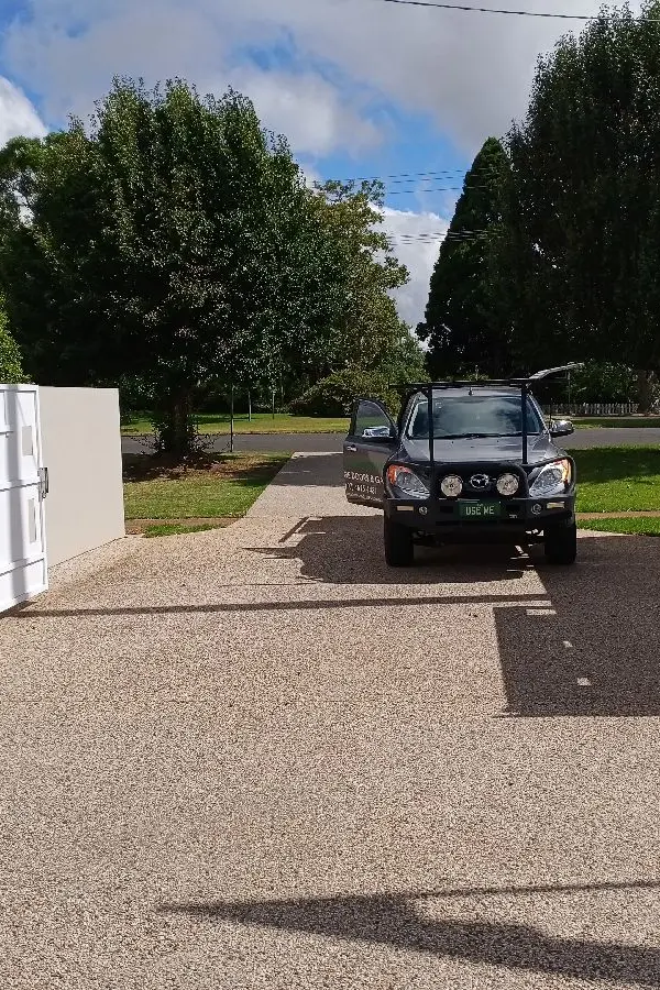before White Aluminium Sliding Gate – Gate Fabrication, Rangeville