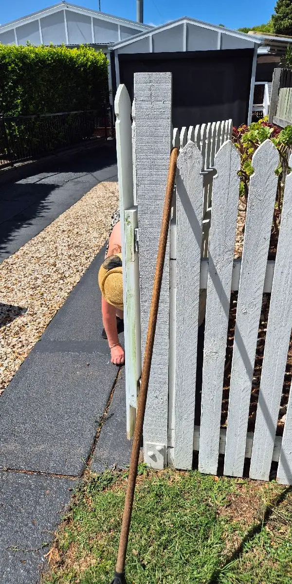 before White Timber Swing Gate – Replacement Swing Gates, Rangeville