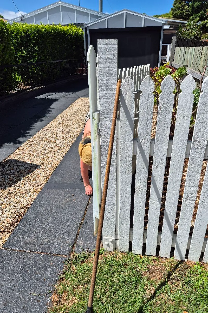 before White Timber Swing Gate – Replacement Swing Gates, Rangeville